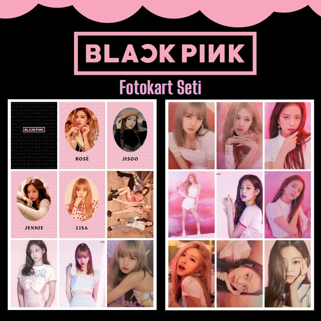 BLACKPINK ''2019 Photobook'' Fotokart Seti