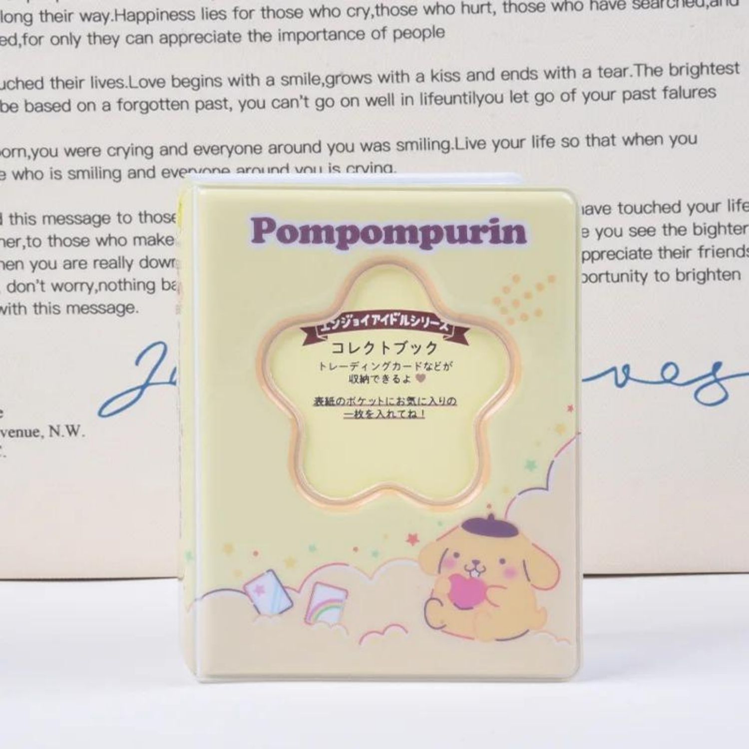 Sanrio Pompompurin Mini Album Binder