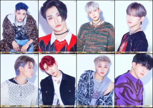 ATEEZ ''Treasure.Ep.Fin:All The Action'' STICKER SETİ