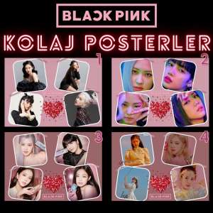 BLACKPINK Kolaj Posterler