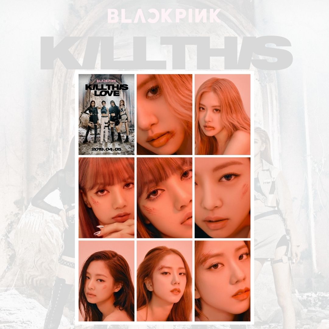 BLACKPINK '' Kill This Love '' Fotokart Seti