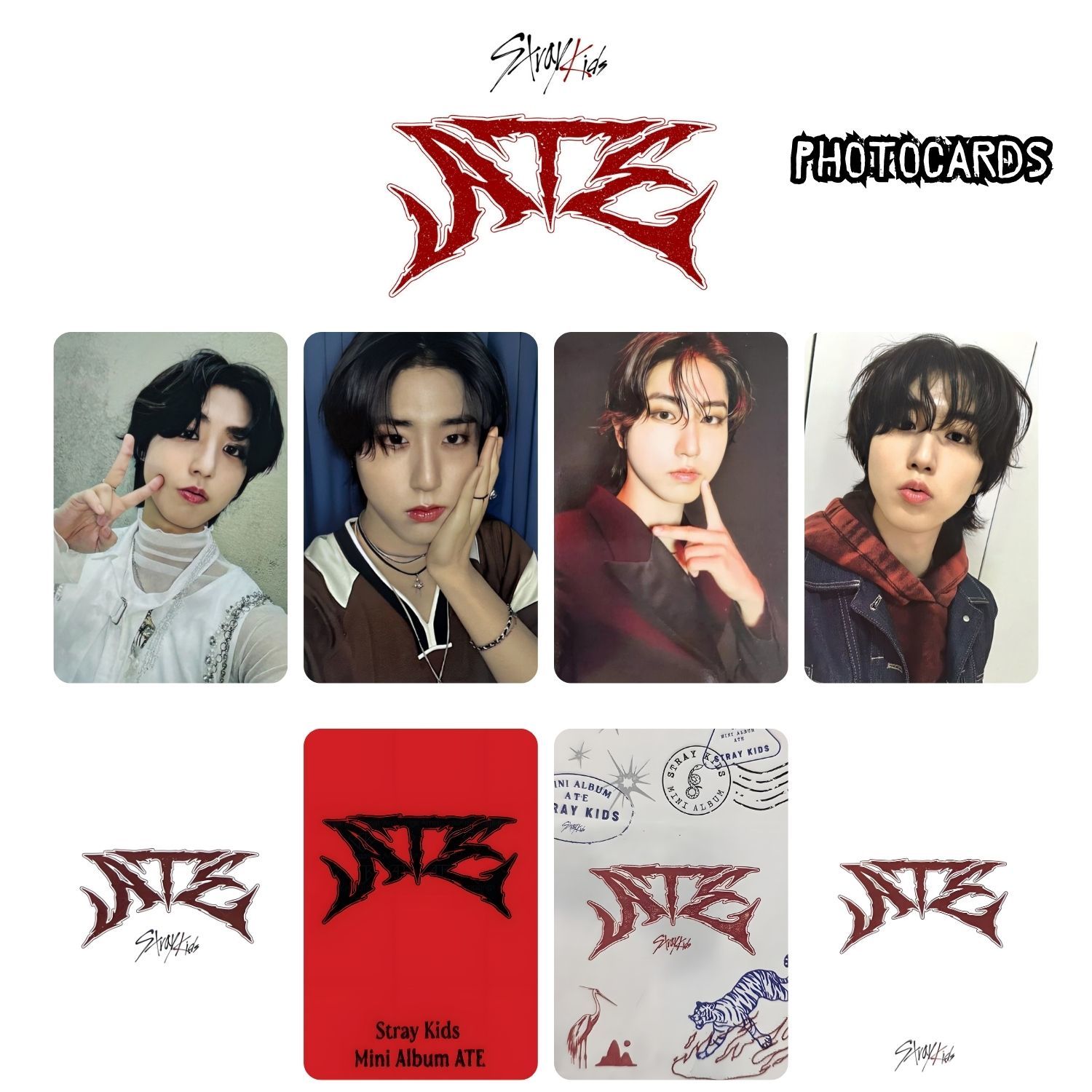 STRAY KIDS Han '' ATE '' Photocards Set