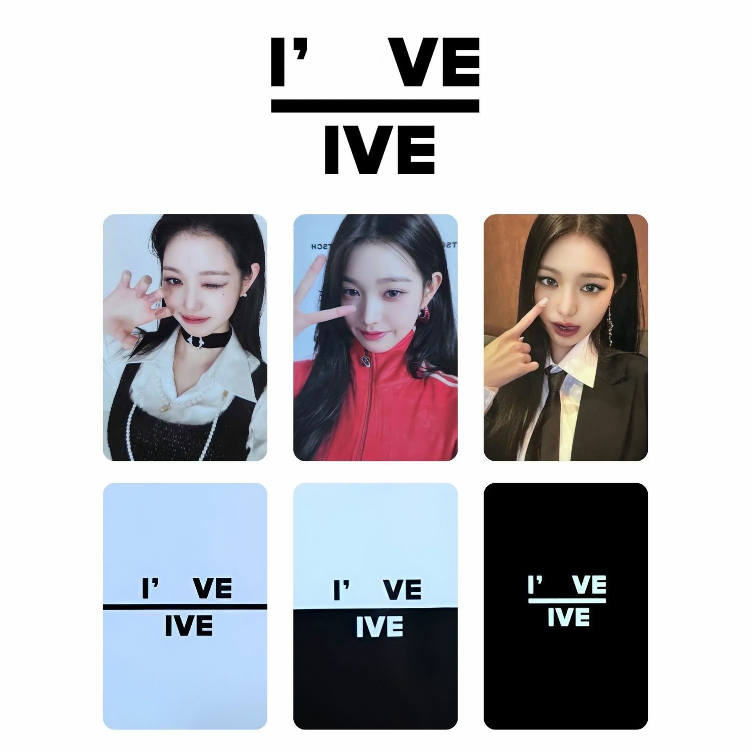 IVE Wonyoung '' I' VE IVE'' Albüm Kart Seti