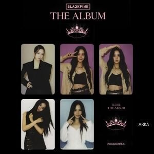 BLACKPINK Jisoo '' The Album '' Albüm Kart Seti