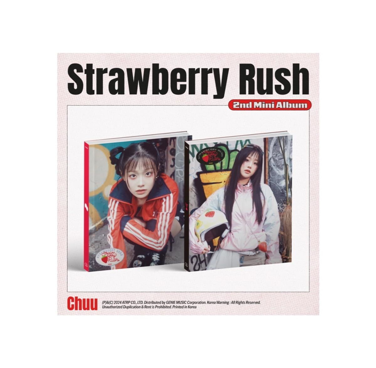 CHUU 2ND MINI ALBUM – Strawberry Rush (Random)