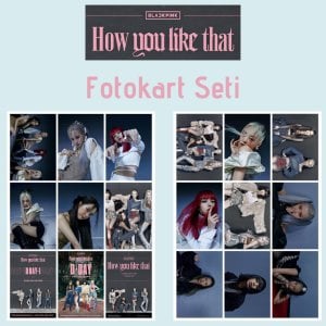 BLACKPINK ''How You Like That'' Fotokart Seti - 2