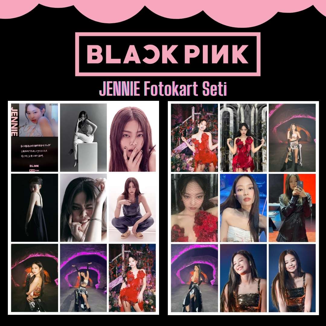 BLACKPINK ''Jennie'' Fotokart Seti