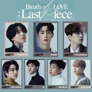 GOT7 ''Breath of Love: Last Piece'' Üye Kartpostalları