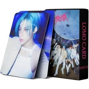 STRAY KIDS  '' Rock Star '' Çift Yön Baskılı Lomo Card Seti