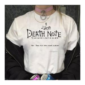 Death Note The Human Whore Name Is... Beyaz T-shirt