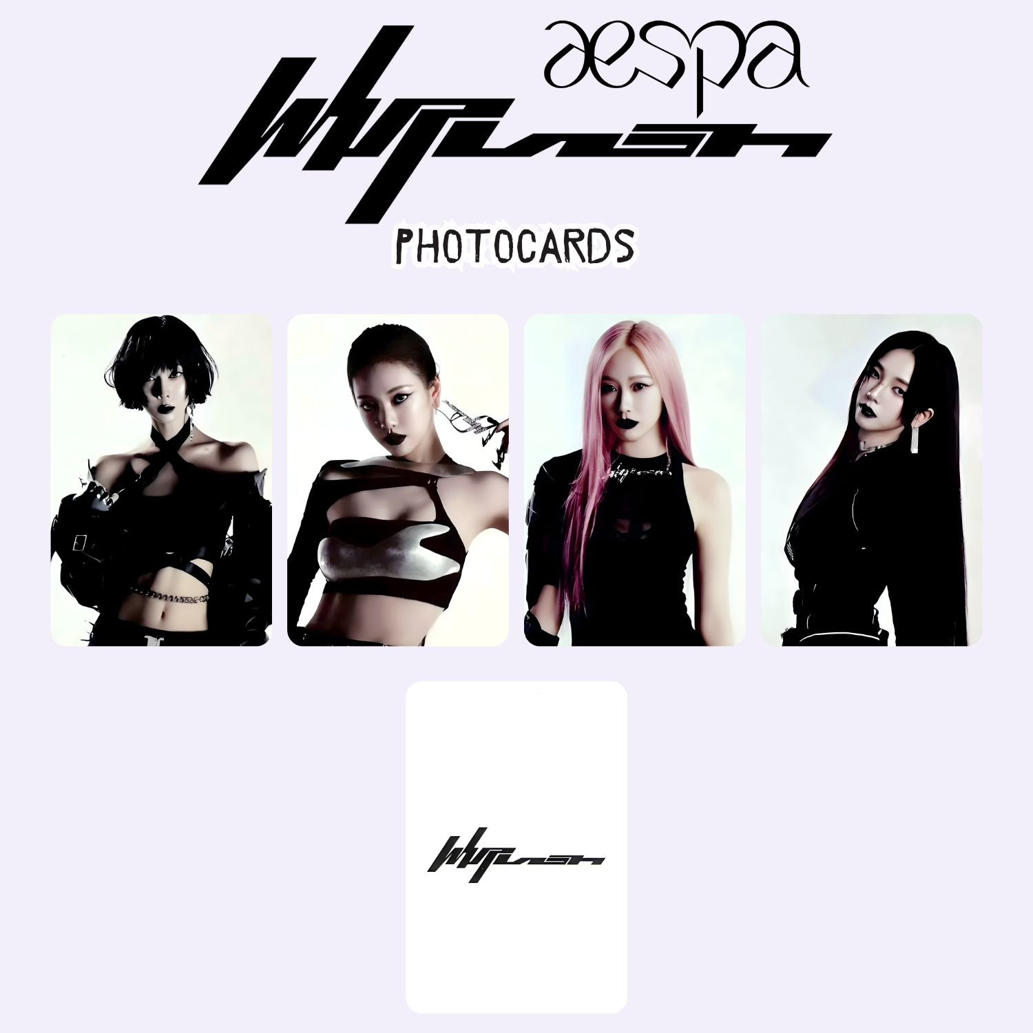 AESPA '' Whiplash '' Photocards Set B2