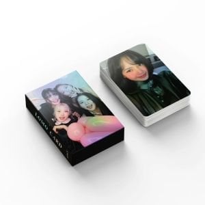 BLACKPINK '' Our Area ''  Çift Yön Baskılı Hologramlı Laser/Lomo Card Seti