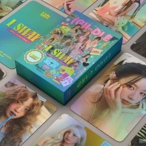 (G)I-DLE '' I Sway ''  Çift Yön Baskılı Hologramlı Laser/Lomo Card Seti