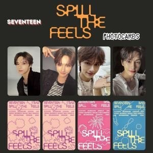 SEVENTEEN Jun '' Spill The Feels '' Photocards Set