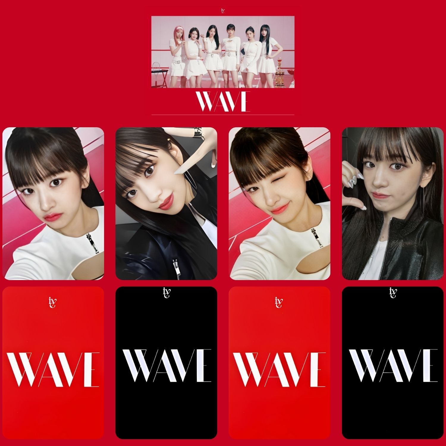 IVE Yujin '' Wave '' PC Set