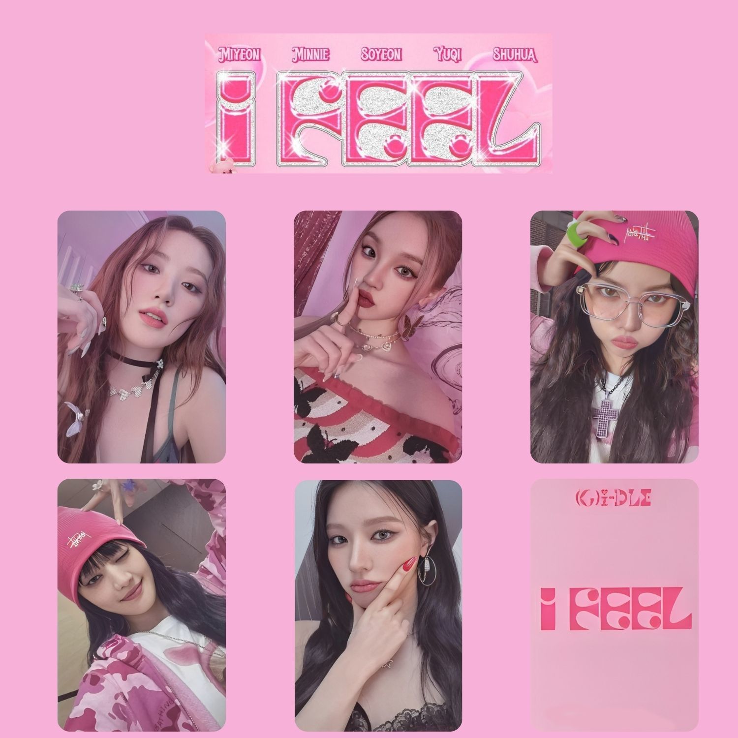 (G)I-DLE '' I FEEL '' POB PC Set 4