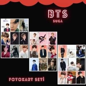 BTS '' SUGA '' Fotokart Seti