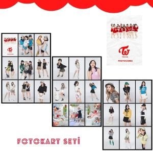 TWICE '' Sport '' Fotokart Seti