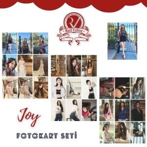 Red Velvet '' Joy '' Fotokart Seti