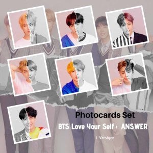 BTS ''Love Your Self : ANSWER'' Fotokart Setleri