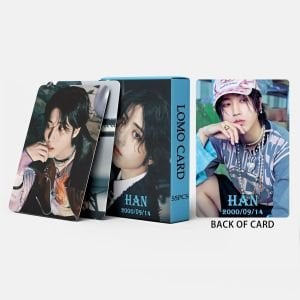 STRAY KIDS '' Han '' Çift Yön Baskılı Lomo Card Seti