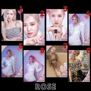 BLACKPINK '' ROSE '' Posterleri