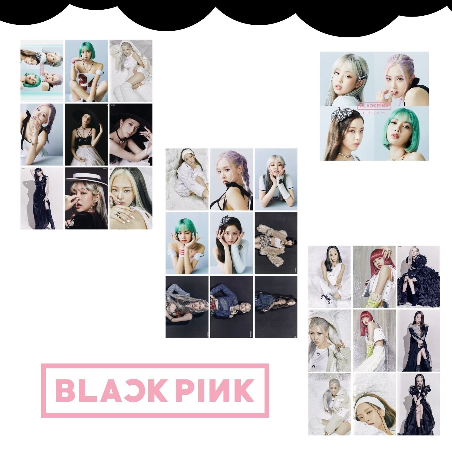 BLACKPINK '' The Album JP Versiyon '' Fotokart Seti