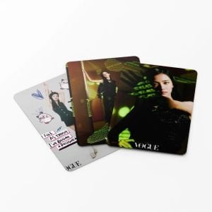 BLACKPINK  '' Jisoo '' Çift Yön Baskılı Lomo Card Seti