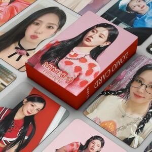 (G)I-DLE  '' Miyeon '' Çift Yön Baskılı Lomo Card Seti