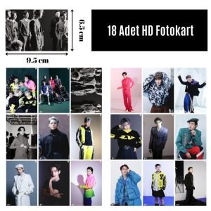 BTS '' VOgUE ''  Fotokart Seti