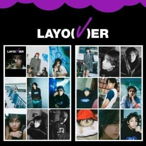 BTS V '' Layover ''  Fotokart Seti