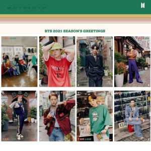 BTS 2021 Season's Greetings Posterleri