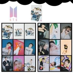 BTS  '' Weverse Magazine 2 ''  Fotokart Seti