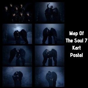 BTS ''Map Of The Soul 7'' Kartpostalları V2