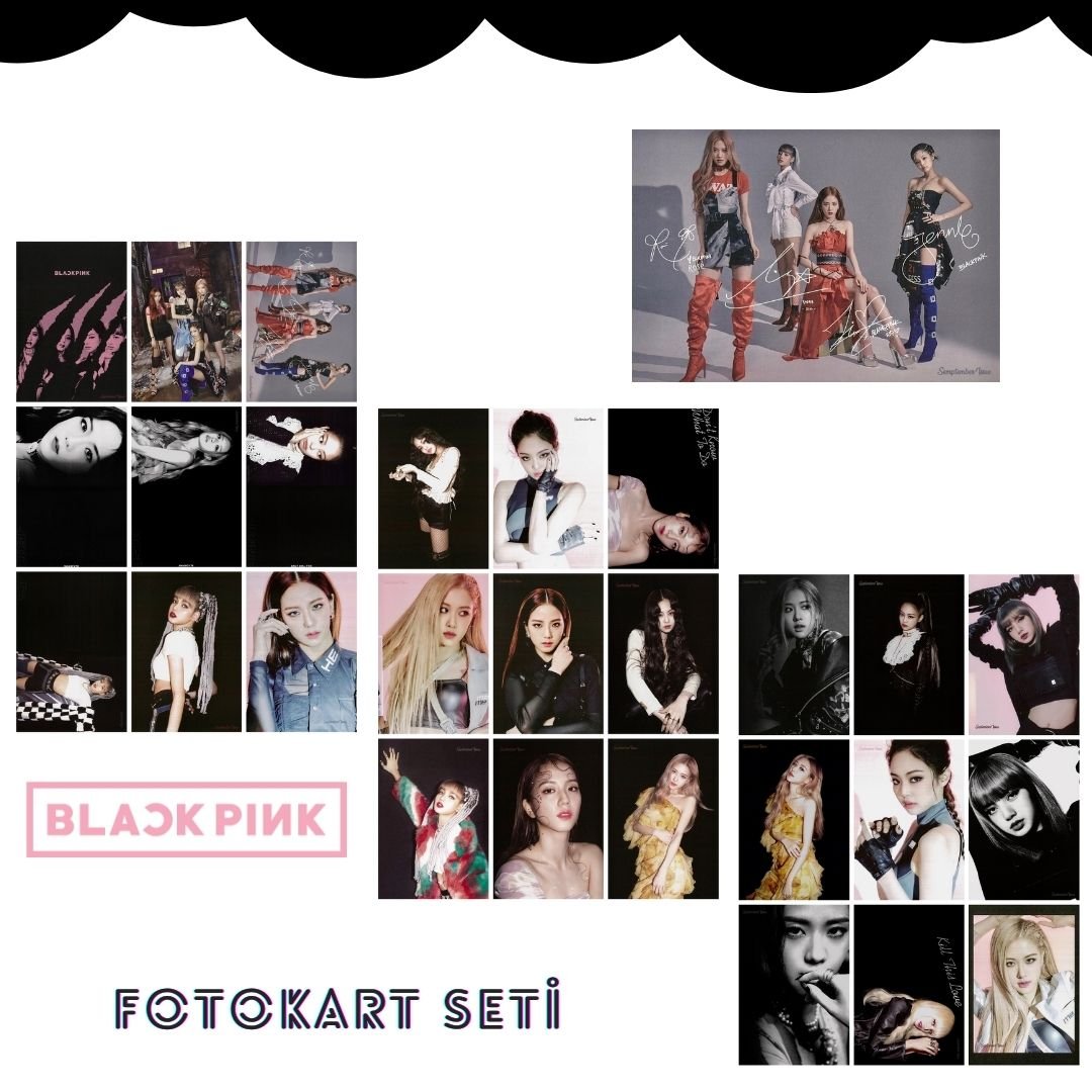 BLACKPINK '' Kill This Love '' Fotokart Seti 2