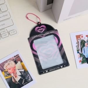 Hisocute Heart Card Holder