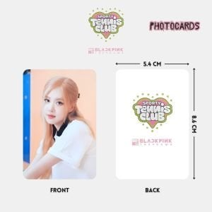 BLACKPINK '' BPTG Collection Tennis Club '' Photocards Set