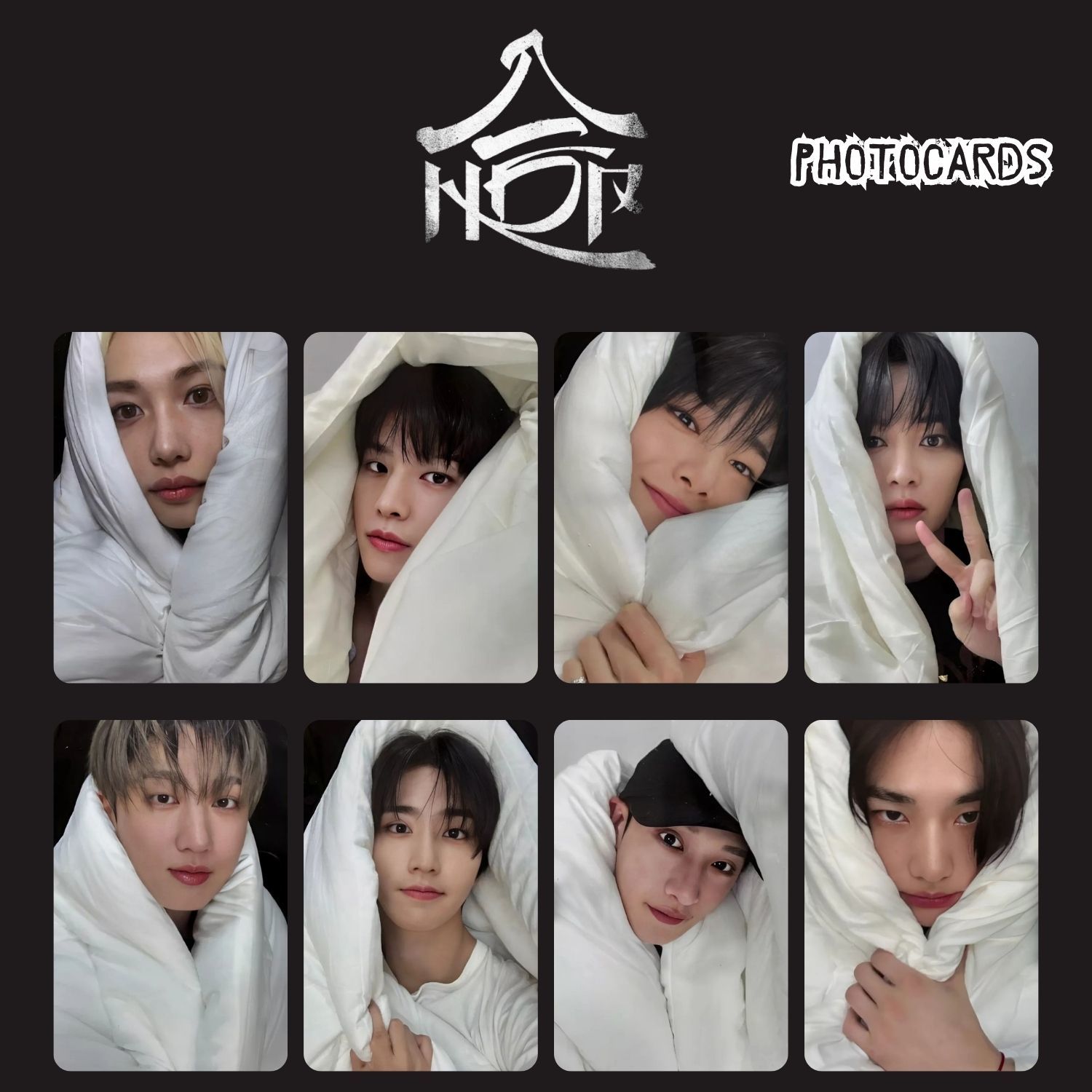 STRAY KIDS '' Skzhop Hiptape '' POB Photocards Set