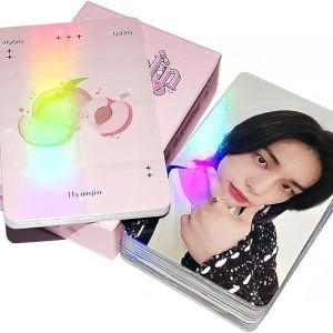 STRAY KIDS '' Hyunjin '' Çift Yön Baskılı Hologramlı / Lomo Card Seti