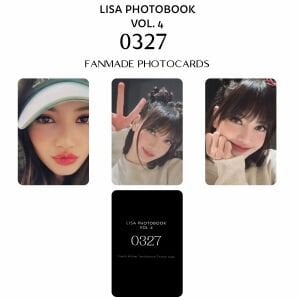 BLACKPINK Lalisa '' 0327 Photobook Vol.4 '' PC Set