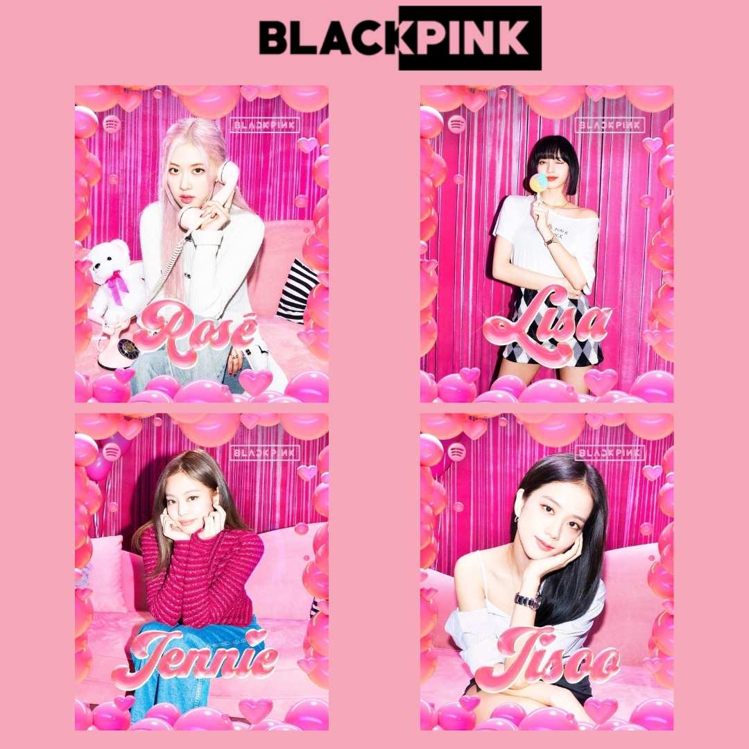 BLACKPINK 2020 Üye Posterleri - Set 2