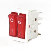 Emas A12W1K11 Işıklı Siviç Beyaz Gövdeli Terminalli Işıklı 1NA 1NA 30x22mm
