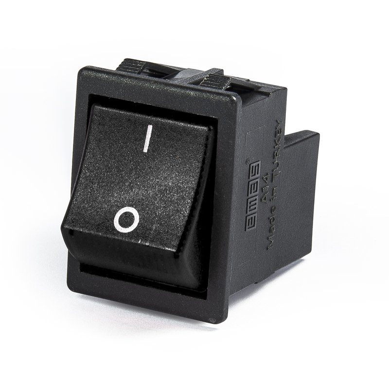 Emas A14B1H10 30x22mm Siyah Işıksız 2NA Terminalli Asal Siviç