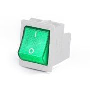 Emas A14W1Y11 Işıklı Siviç Beyaz Gövdeli Terminalli Işıklı 2NA 30x22mm