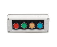 Emas PK4 - GRİ-SİYAH PLASTİK KUTU DÖRTLÜ