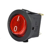 Emas A71B1K11 Işıklı Siviç Siyah Gövdeli Terminalli Işıklı 1NA 22mm