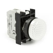 Emas B0C0XB Kontak Bloklu Sinyal Lambası Beyaz Led 110V AC/DC