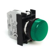 Emas B0G0XY Kontak Bloklu Sinyal Lambası Yeşil Led 110V AC/DC