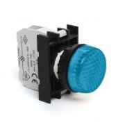 Emas B0V0XM Kontak Bloklu Sinyal Lambası Mavi Led 48V AC/DC