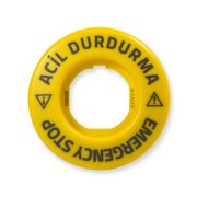 Emas BET60FLASH1 Kumanda Butonu 60mm Flash 24V AC/DC Plastik Ledli Tr-İng